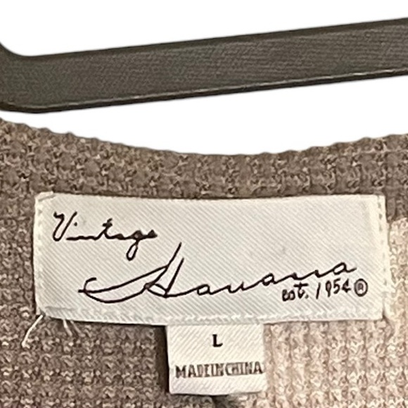 Vintage Havana Waffle Knit Sweater NWOT - Picture 3 of 4